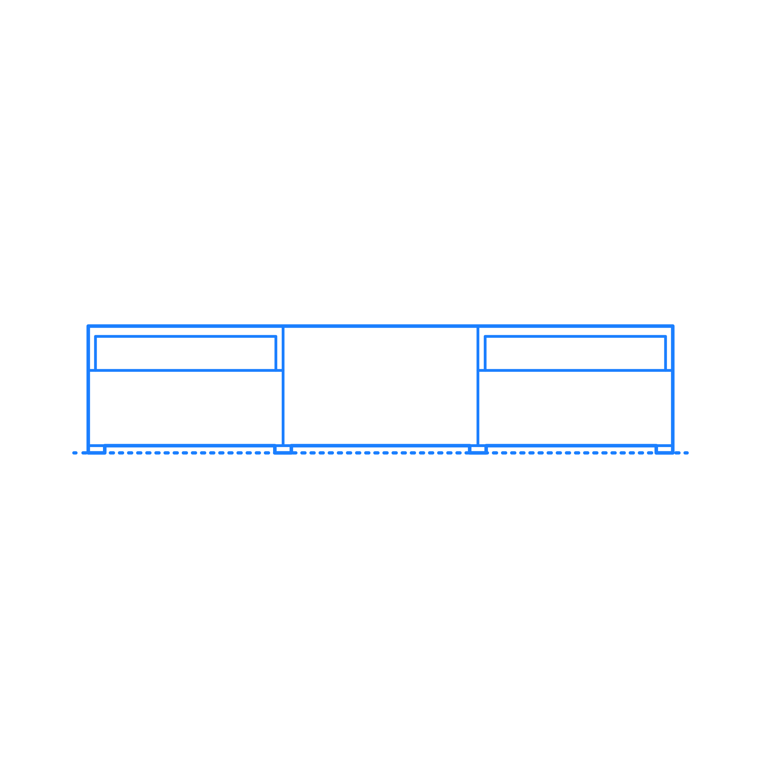 Furniture Tv Stand Ikea Besta Tv Unit 3 Bay Low Shelves Svg Line Art Free Vectors